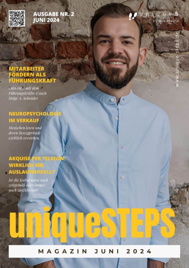 uniqueSTEPS Magazin für Vertrieb, Marketing und Kommunikation