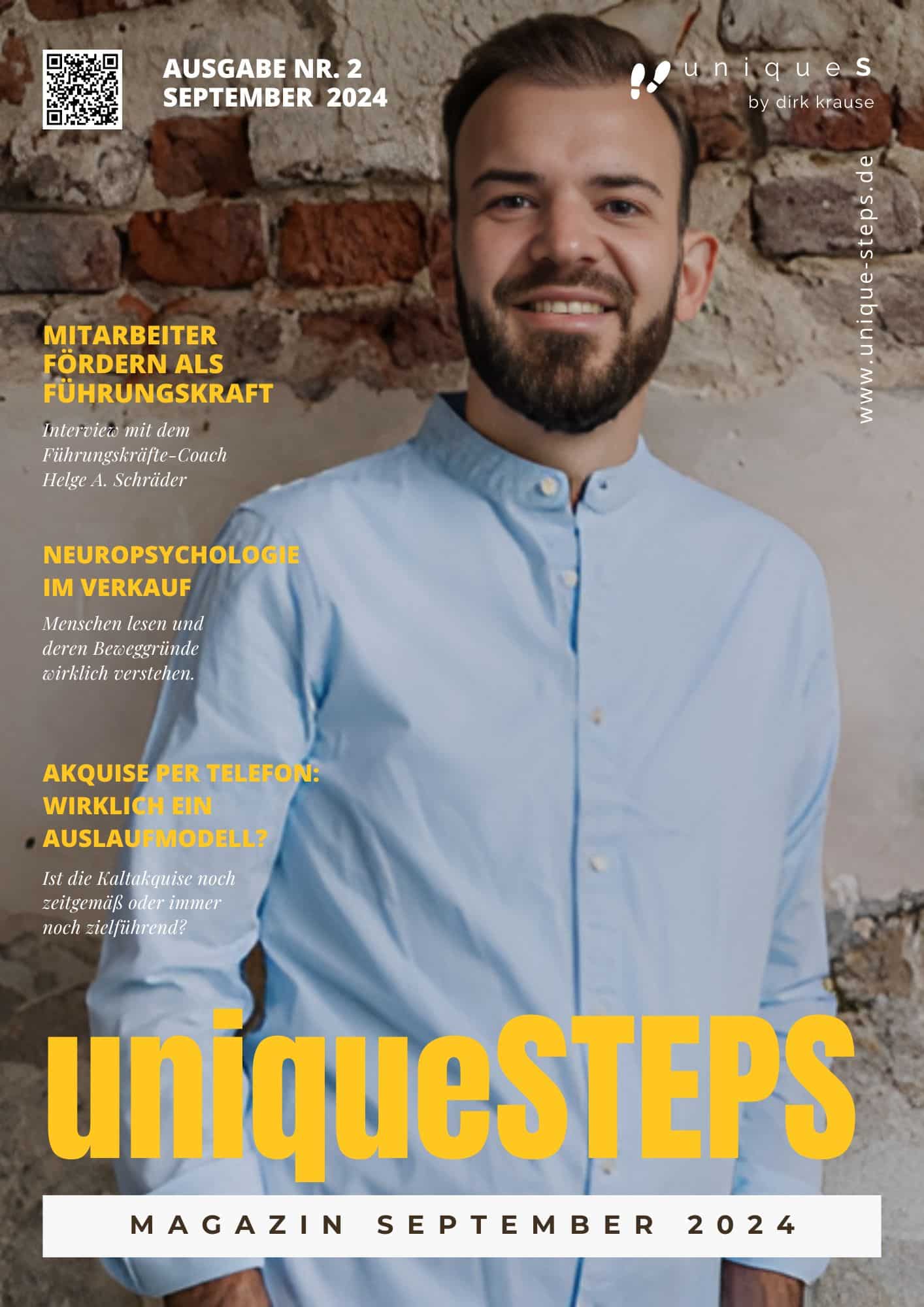 uniqueS Magazin für Vertrieb, Marketing, Kommunikation und persönliche Entwicklung